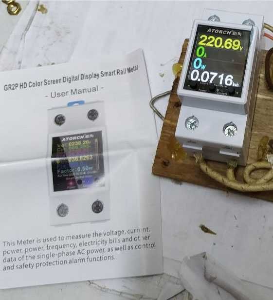 100A VAmetr, Счетчик энергии,  Atorch GR2P, Вольт-Ампер метр