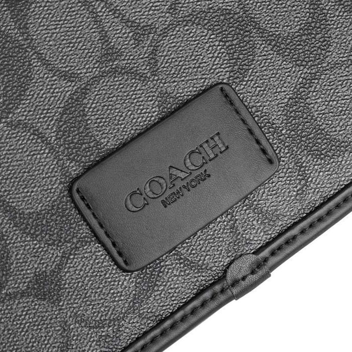 Сумка Coach чоловіча через плече, барсетка Коуч месенджер, Коач