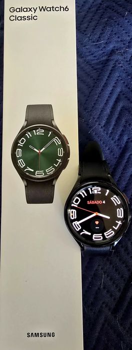 Smartwatch Samsung com aro rotativo  como novo