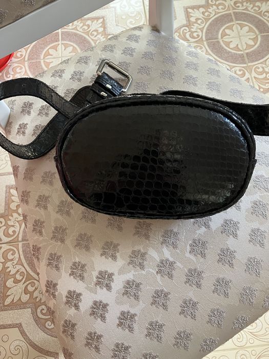 Поясная сумочка, кожа Италия