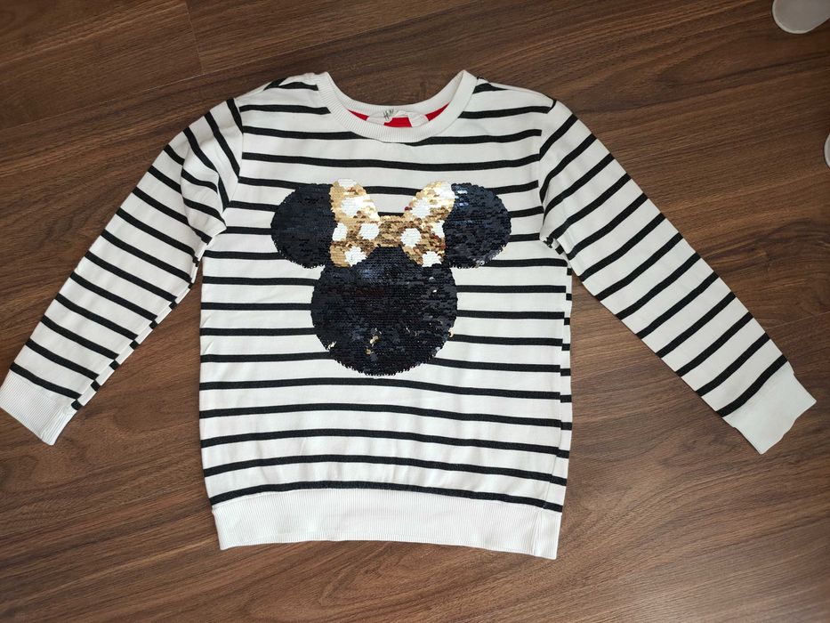 bluza h&m r. 110/116 myszka minne