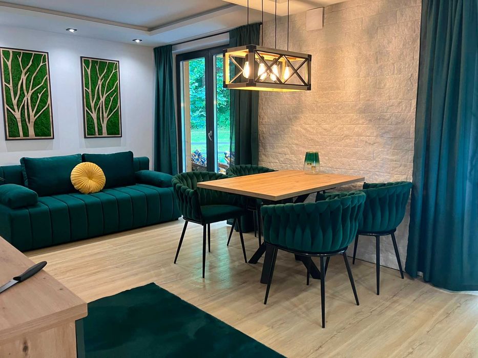 Nowy dwupoziomowy Apartament 250m od Jeziora Solińskiego..Widok