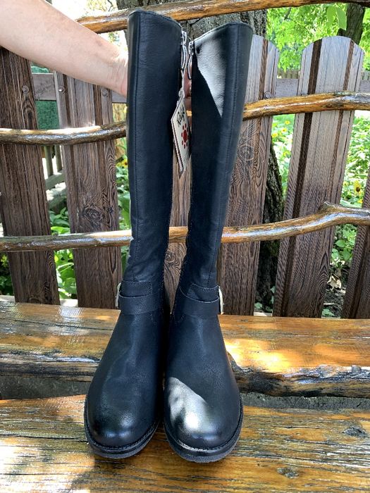 Жіночі шкіряні сапожки  go soft by relife