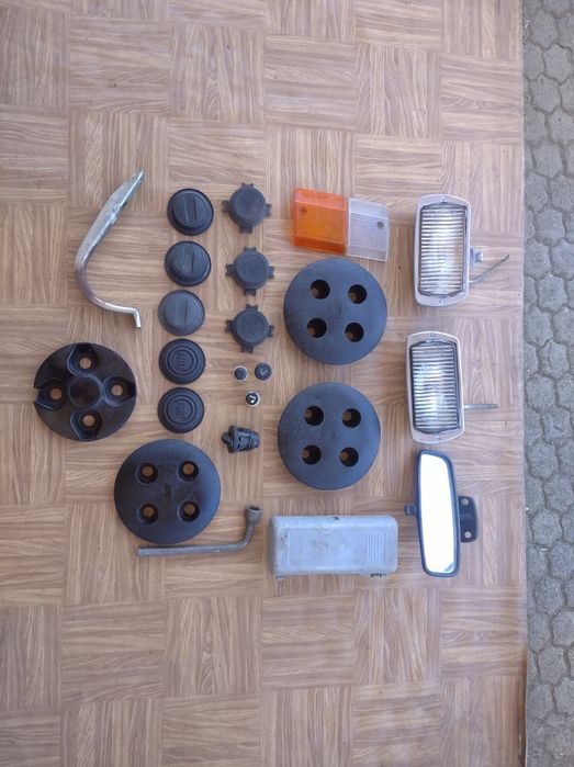 Części FSO Fiat 125p halogen lusterko galmot kołpaki