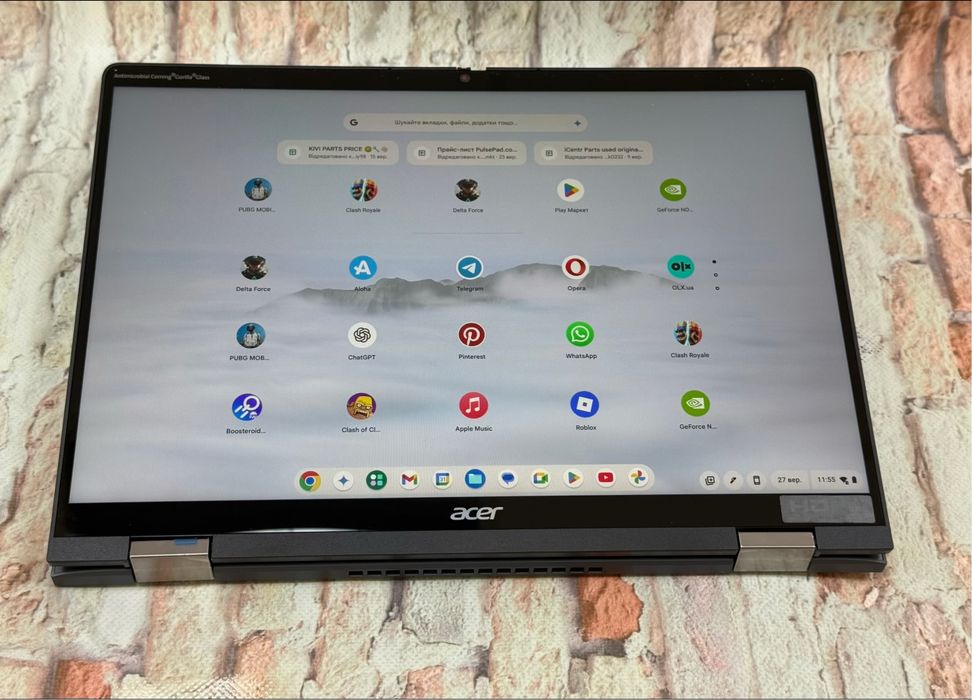 New Acer Chromebook Spin 714 i5-1235U / 8GB RAM / 256GB NVMe