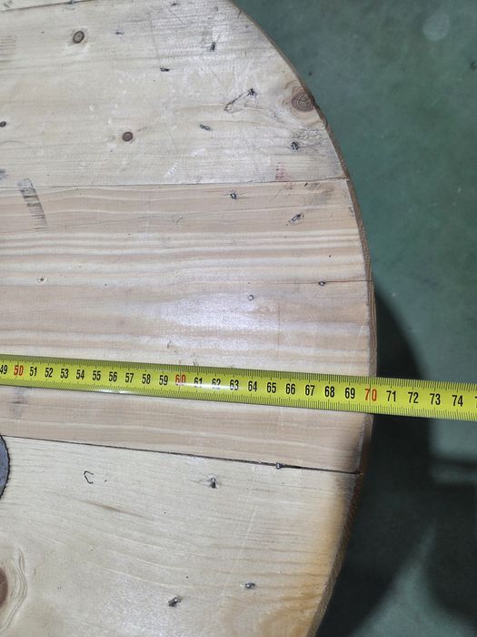 Bobines de madeira como novas..