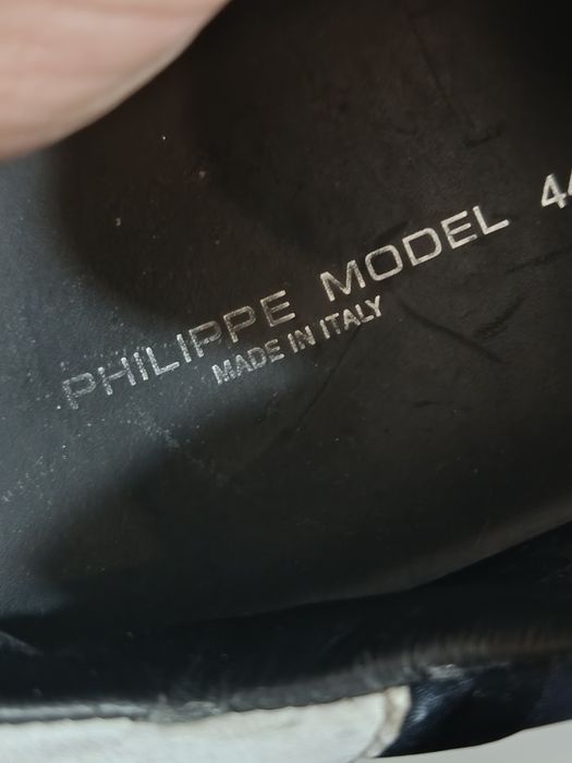 Мужские кожанные кросовки PHILIPPE MODEL ориг, раз. 43,5-44