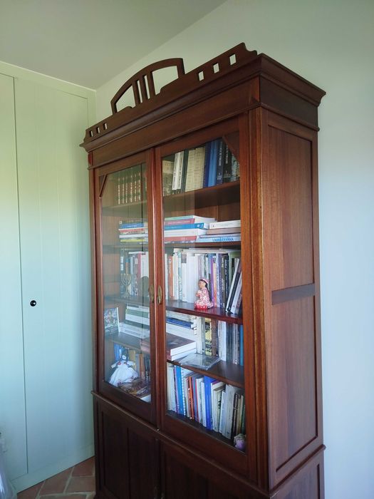 Livreiro Arte Nova Restaurado - Vinhático