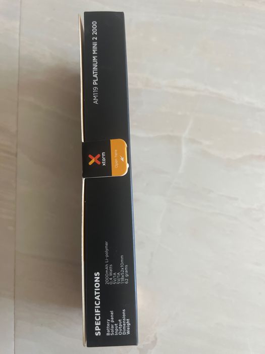 Power bank solar 2000 mAh Xtorm AM119 Platinum Mini 2000mAh