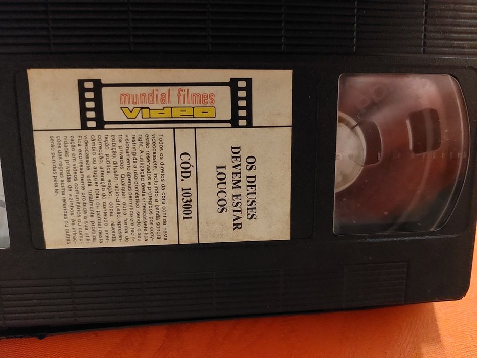 Os deuses devem estar loucos vhs