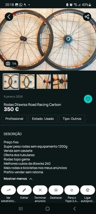 Acessórios para bicicletas oportunidades