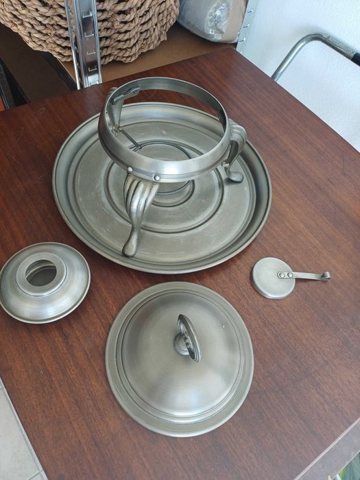 Fondue antigo em estanho64750793029123126