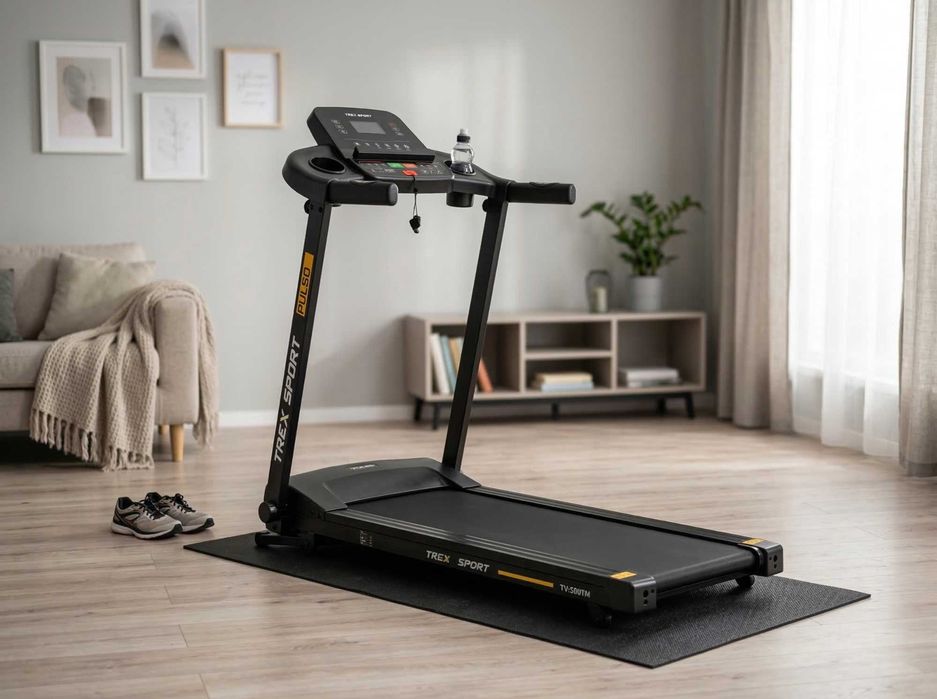 Bieżnia Elektryczna Domowa Trex | Składana do 110kg | Bluetooth Gwarancja | Darmowa Wysyłka | Bluetooth Aplikacje | Kąt Nachylenia | Nowa | FV23%