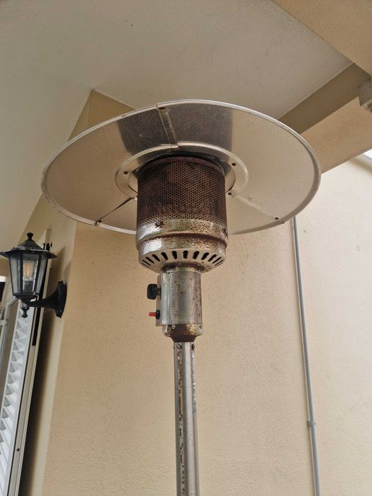 Estufa de exterior Mercalor (modelo MT-01555), em inox, potência 13 kW