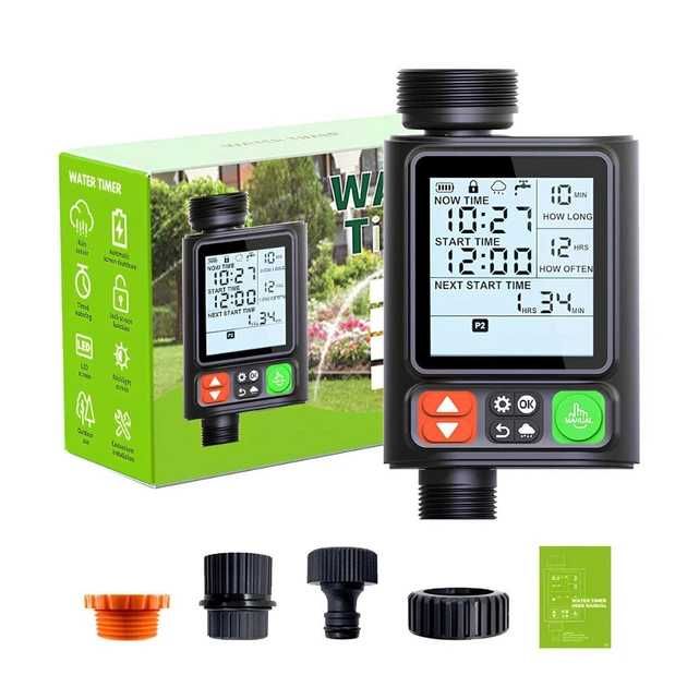 Таймер для поливу саду огорода автоматичний Water Timer X-344 / Крапельний полив