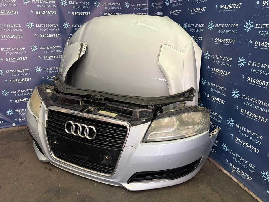 Frente completa usada AUDI A3 8P FASE 3 capot parachoques oticas guarda lamas radiador
