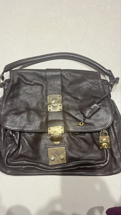 Шкіряна сумка Mulberry, оригінал