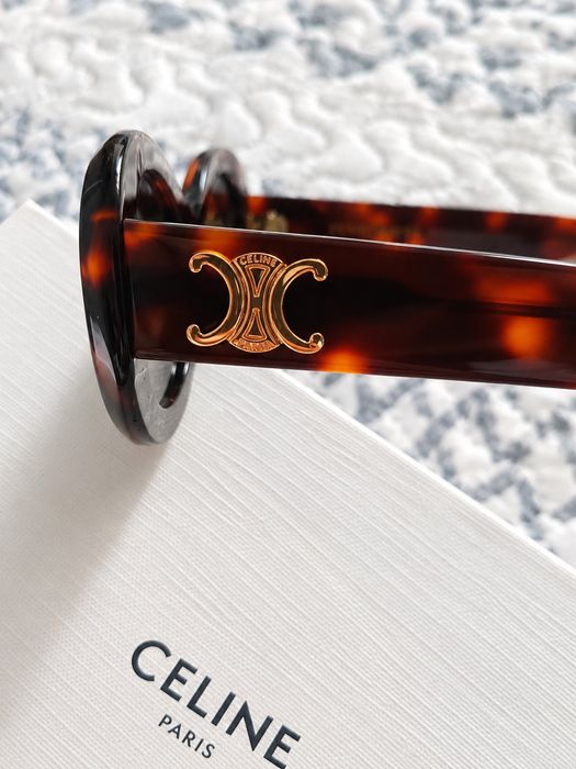 Óculos de Sol CELINE Paris – Tartaruga | Original com Estojo e Caixa