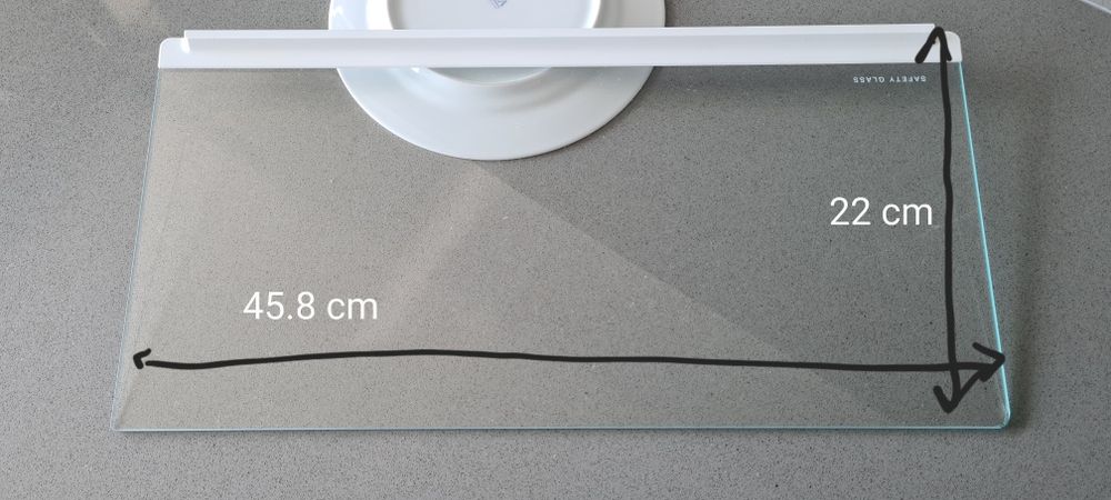 Prateleiras vidro temperado frigorífico Electrolux