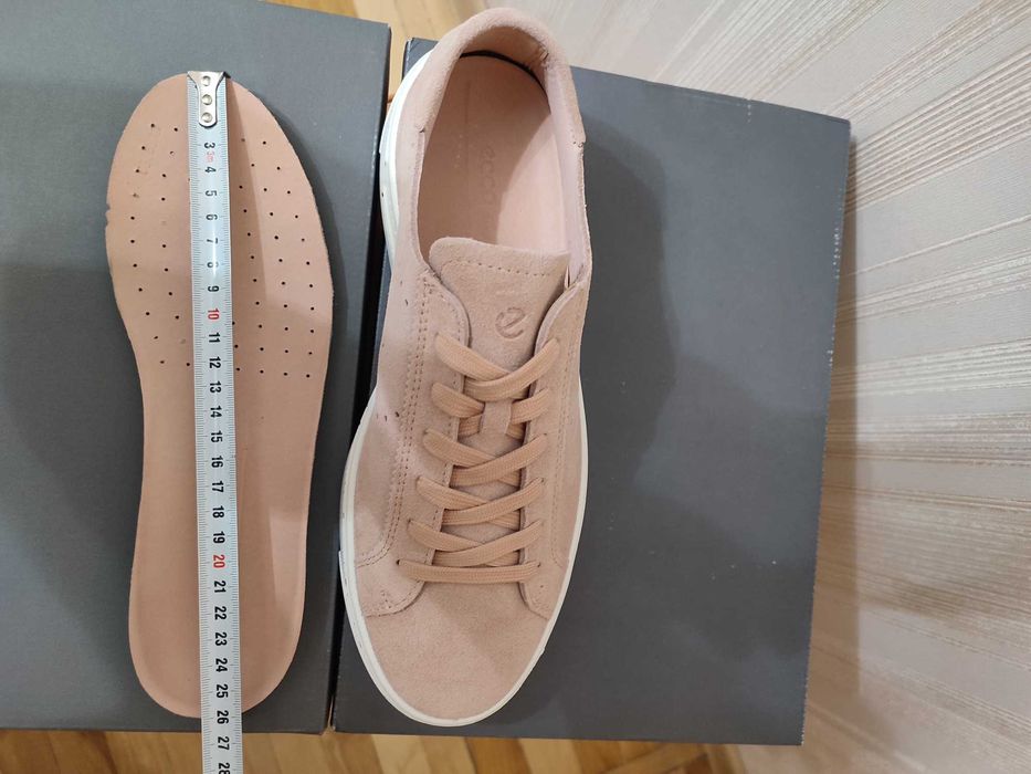Кросівки кеди туфлі ECCO STREET TRAY оригінал шкіра замш розмір 40