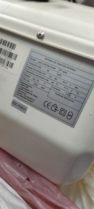 Maquina de purificar a água