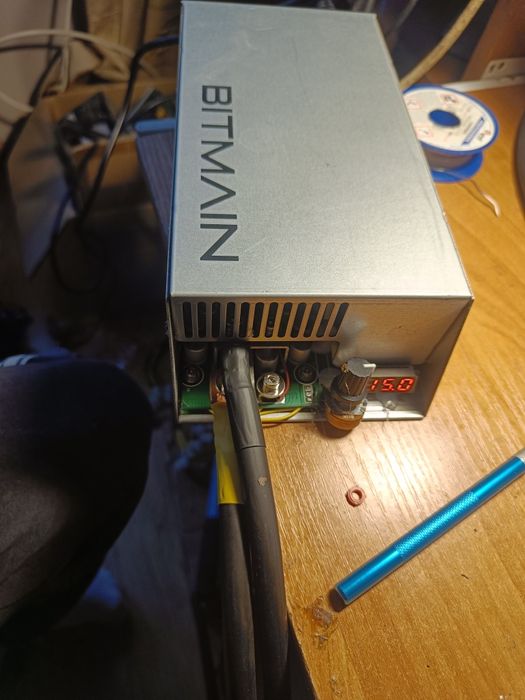 Zasilacz przerobiony pod 14.3v