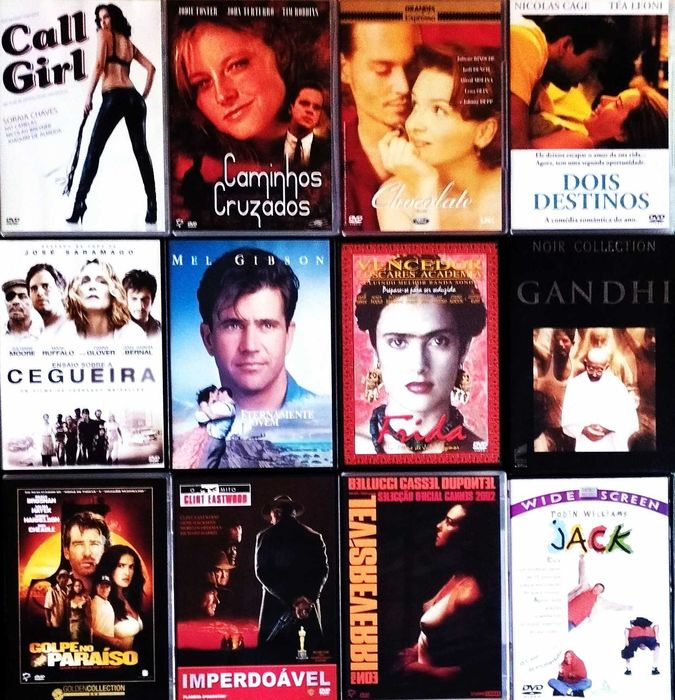 Filmes DVD Originais (lote 9 -Actualizado)