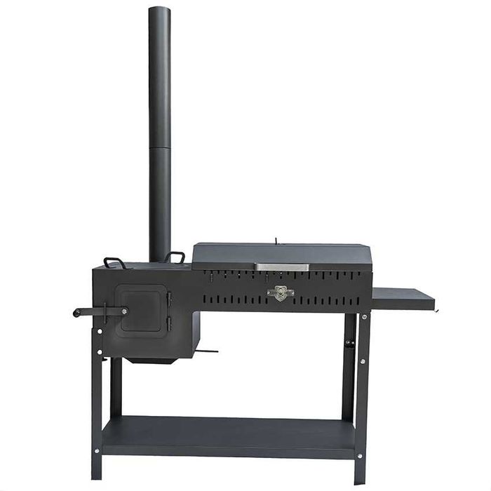 Мангал барбекю з піччю 5мм/12 шампурів, Мангали, грилі та барбекю