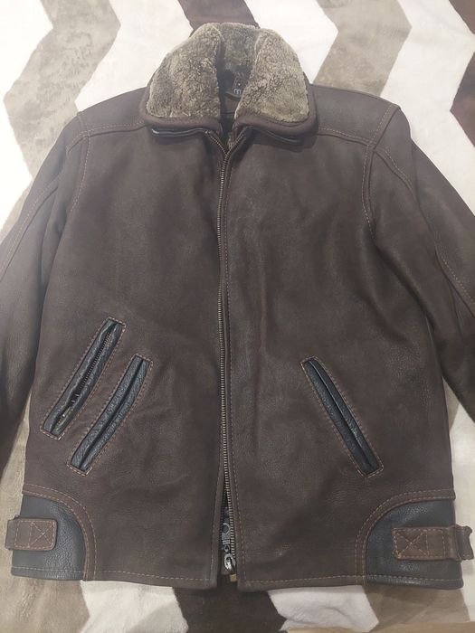 Куртка шкіряна чоловіча