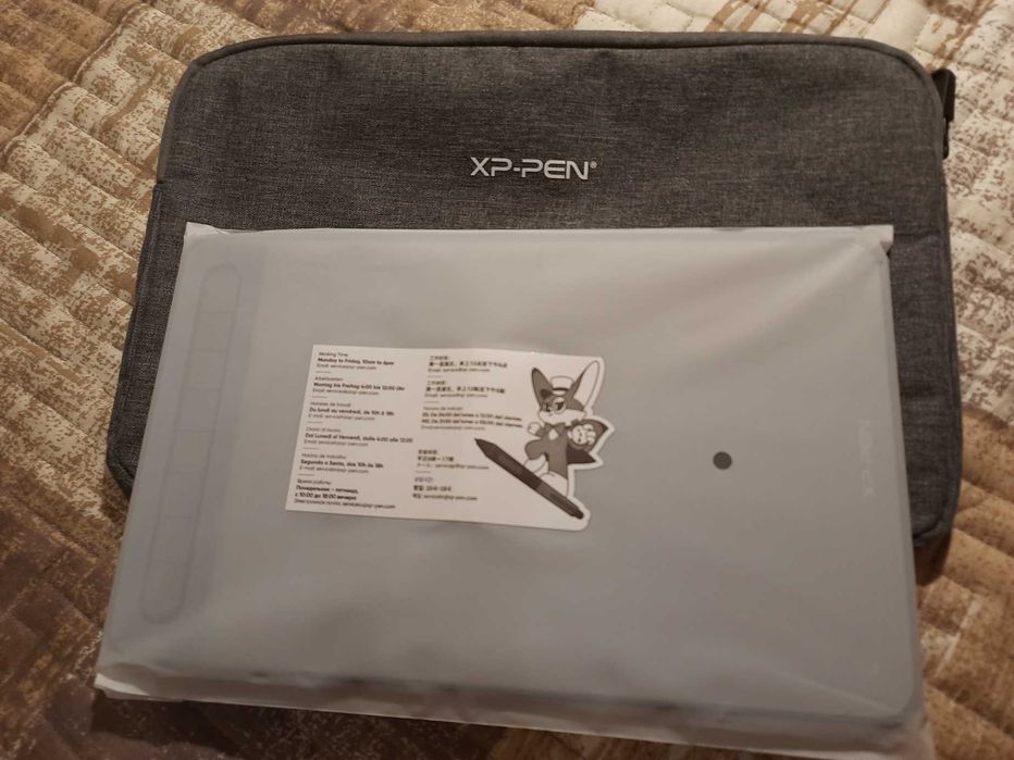 Графічний планшет XP Pen Deco MW +чохол +захисна поверхня