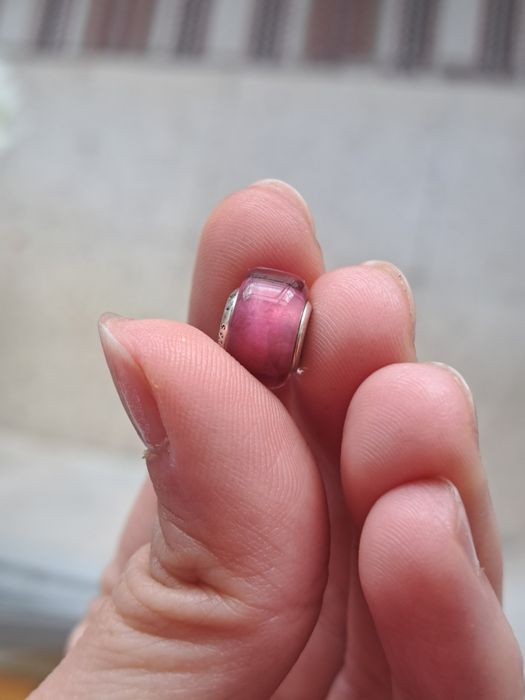 Conta pandora rosa
