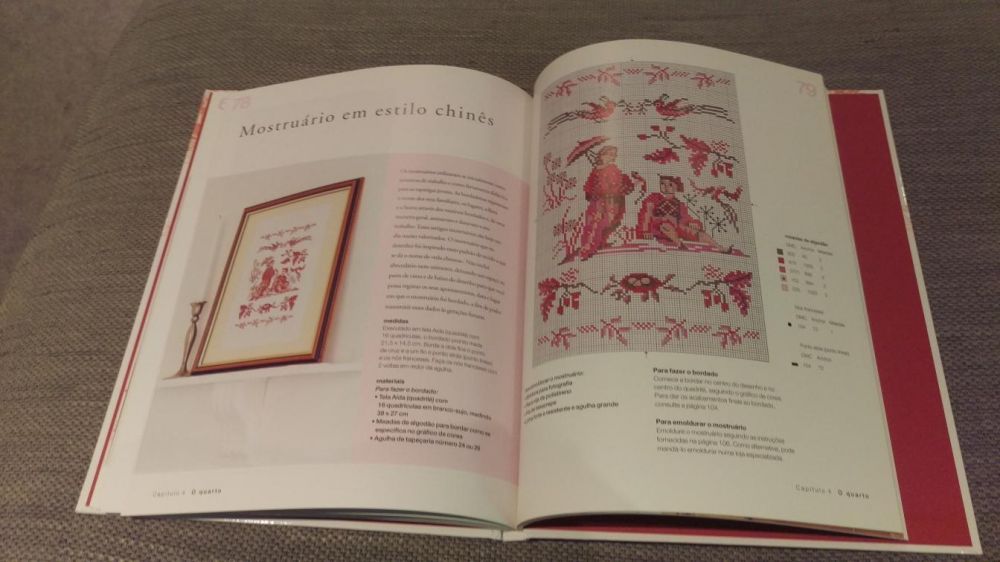 Livro Ponto de Cruz Novo