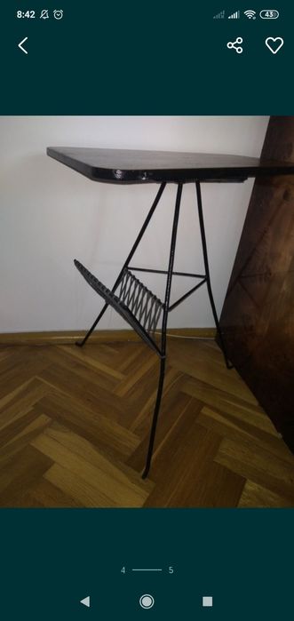 Stolik gazetnik vintage