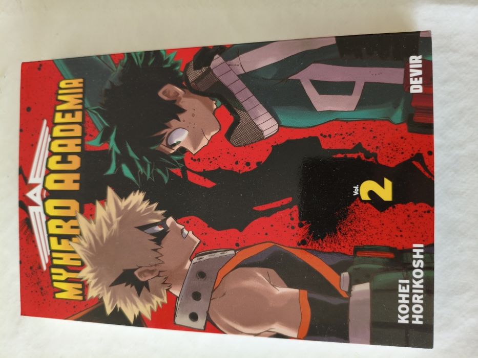 Volume 1 e 2 Boku No Hero