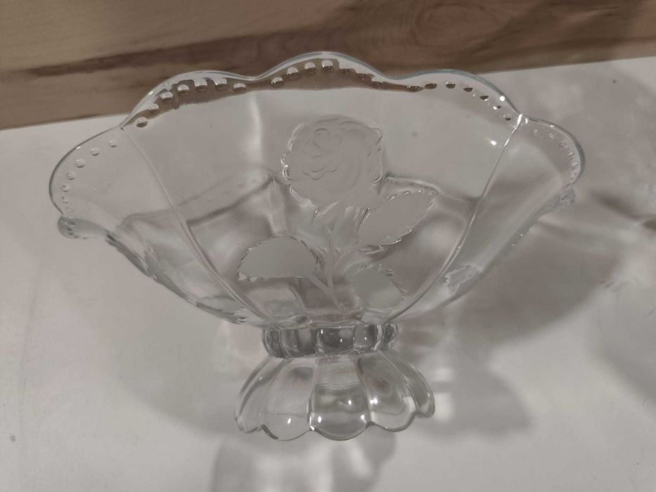 Fruteira e Jarra em vidro