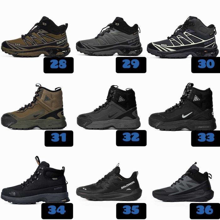 ‼️Кросівки на хутрі різних моделей на ЗИМУ | Унісекс | Розміри 36 - 46