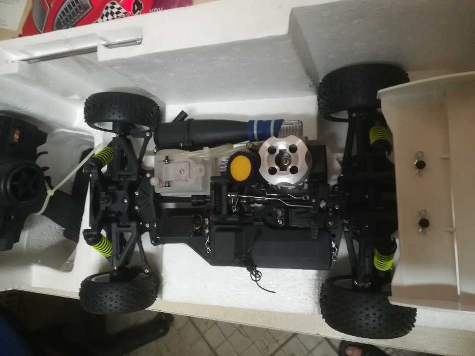 rc autko buugi  nitro 4x4 skala 1:10 nigdy nie jeżdżone