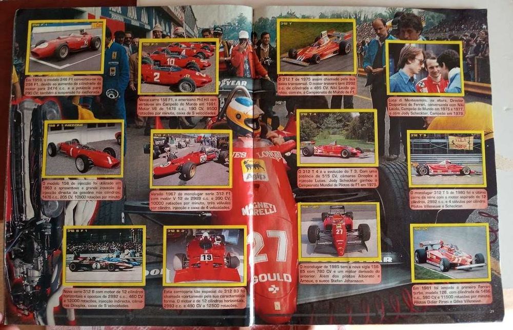 Ferrari official panini 1997
