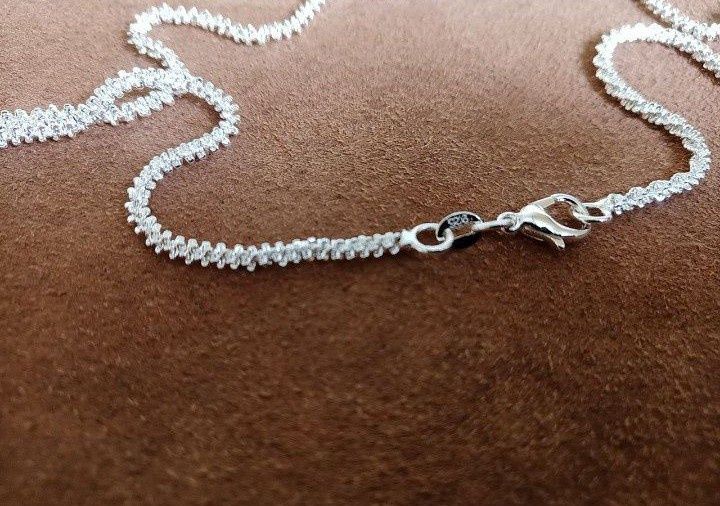 Цепочка серебро стоит проба 925 красивое плетение