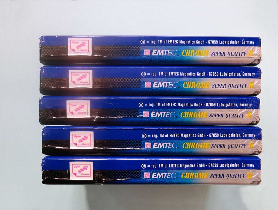 Cassetes BASF/EMTEC Seladas 90’