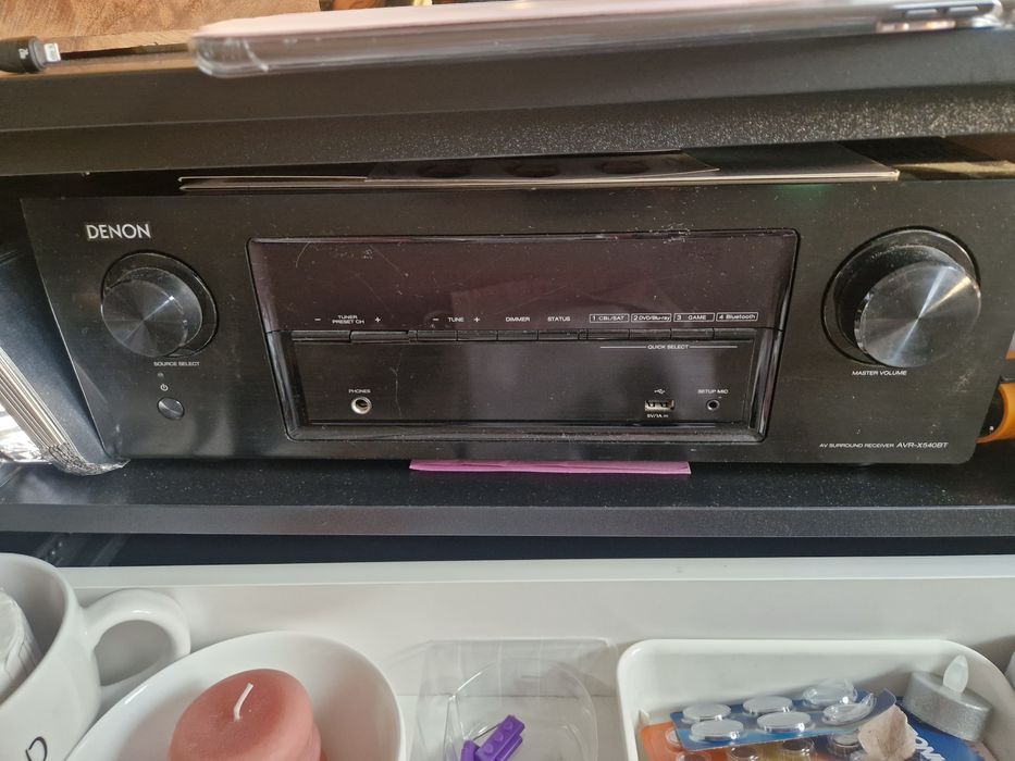 Denon avr-x540bt kino domowe wzmacniacz