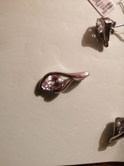 Zawieszka Apart plus kolczyki srebrne