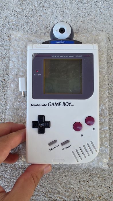 Nintendo Game Boy DMG-01 + Game Boy Camera — funcional (vendo junto ou separado)