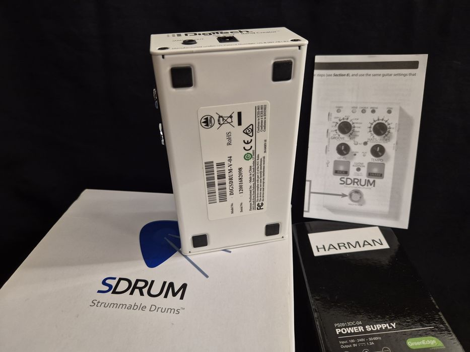 Digitech Sdrum strummable drums