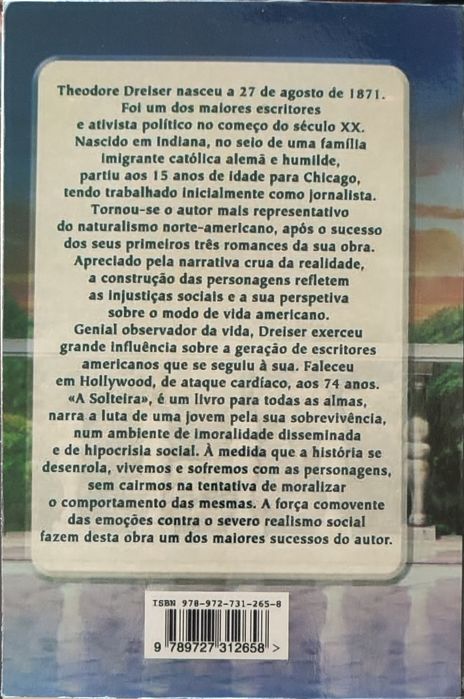 A solteira - Theodore Dreiser