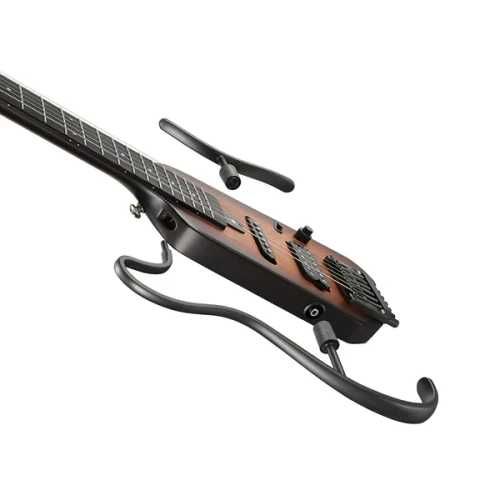 DONNER HUSH-X SUNBURST turystyczna gitara elektryczna z pokrowcem