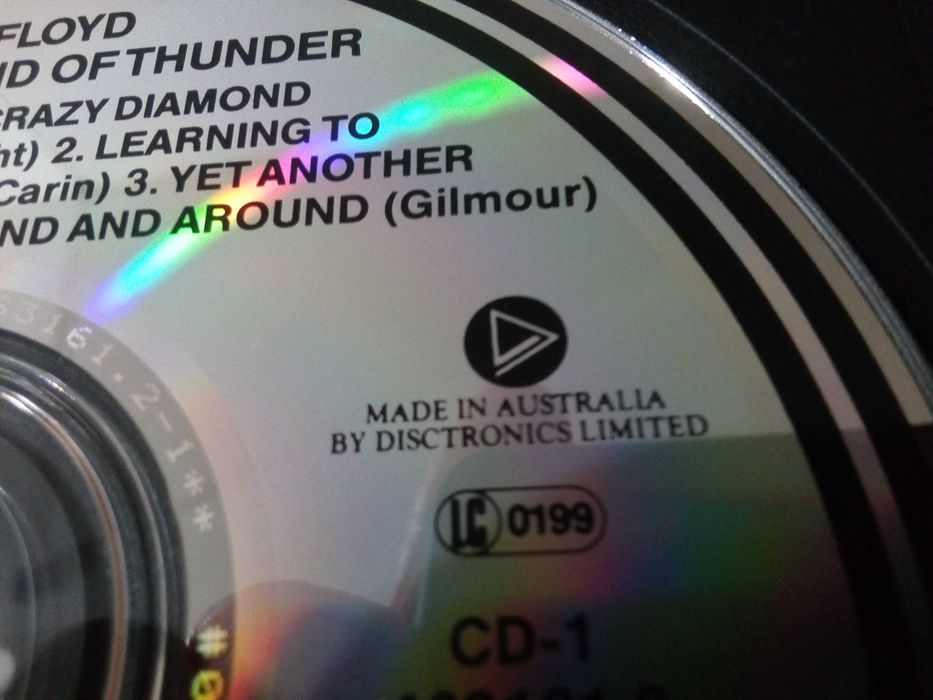 (  Reservado  ). PINK FLOYD - Delicate Sound Of Thunder Ed AUSTRALIANA