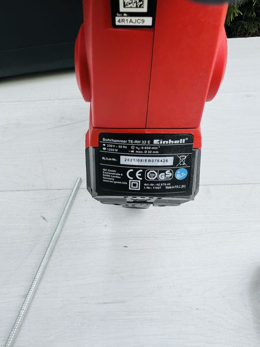 Перфоратор Einhell TE-RH 32 4F Kit SDS-Plus; 230 В; 1250 Вт