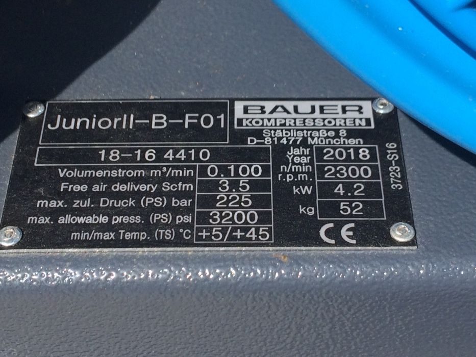 Equipamento de mergulho novo