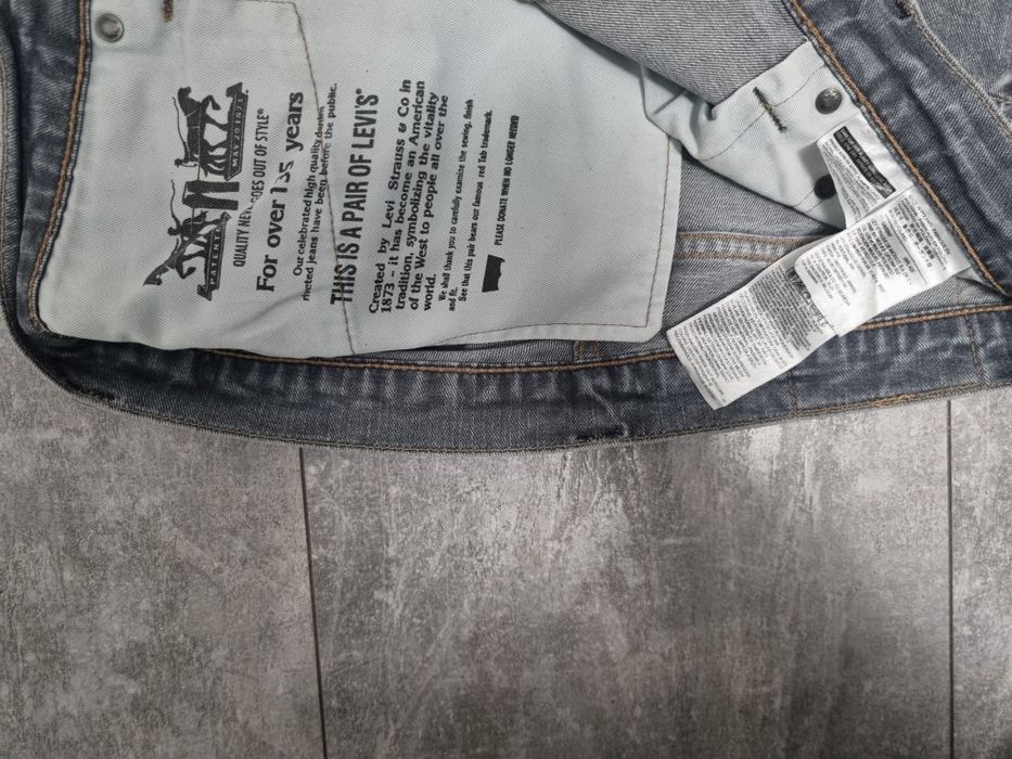 Levis Jeans Wysoki Stan